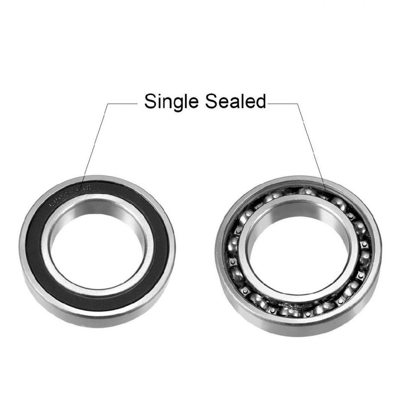 6009RS Miniature Deep Groove Ball Bearings Skateboard Bearings Double Sealed 45mm X 75mm X16mm for Fitness Equipment Electrical Motors etc