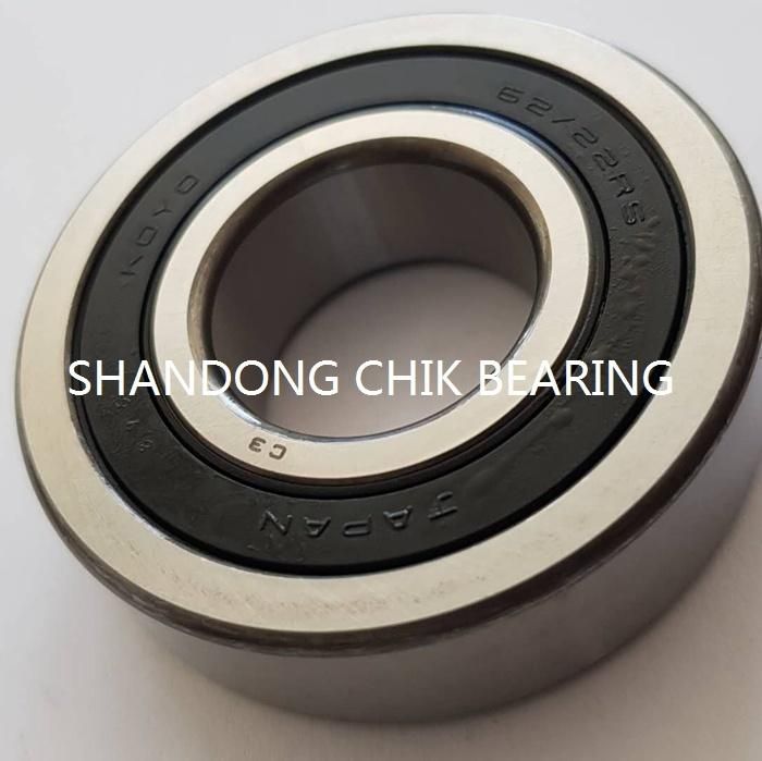 62/22 2RS C3 Deep Groove Ball Bearing Automotive Bearing 22X50X14mm