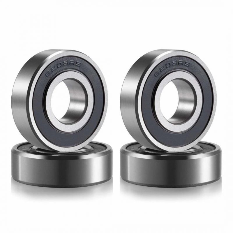 China Motor Bearings 6203 2RS Rz Zz Deep Groove Ball Bearings with Number 6203 Bearing 6203 2rd