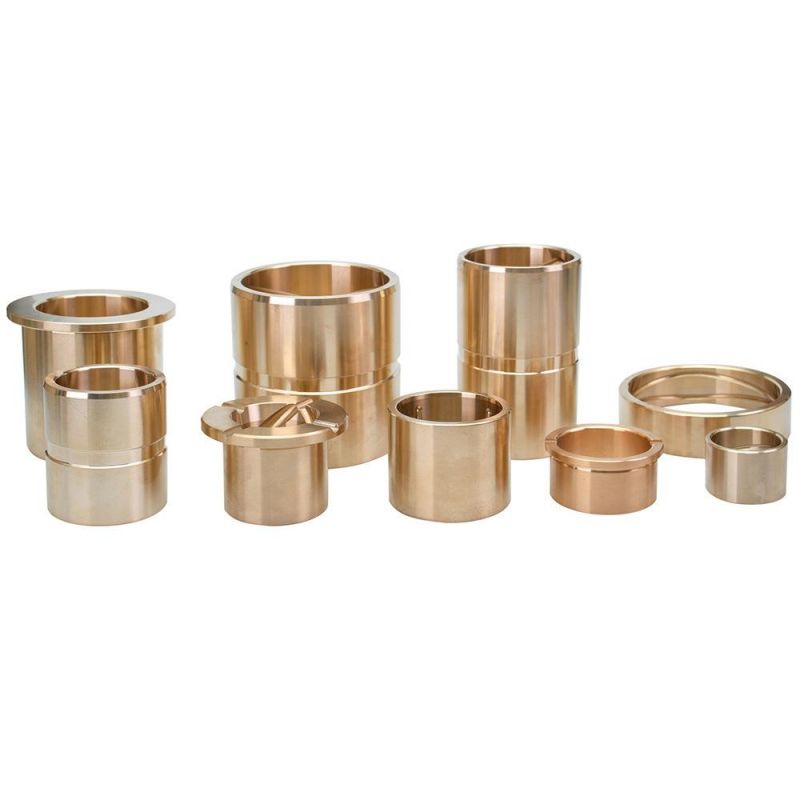 Customized Oil Grooved Brass Bronze Copper Bushings