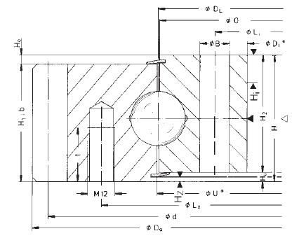 Slew Ring Bearing Ball Bearing with External Gear Teeth Bearing 061.20.0844.500.01.1503 Turntable Bearing Swing Bearing Swivel Bearing