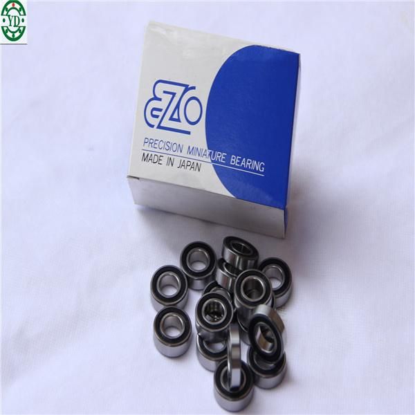 Japan Brand Ezo Miniature Deep Groove Ball Bearing Mr83zz