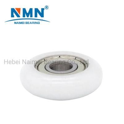 High Quality POM Round Groove Sliding Door Roller Wheels 625 Zz Bearing