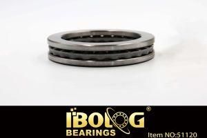 Thin Wall Taper Cylindrical Roller Thrust Ball Bearing Model No. 51120 with Best Quality