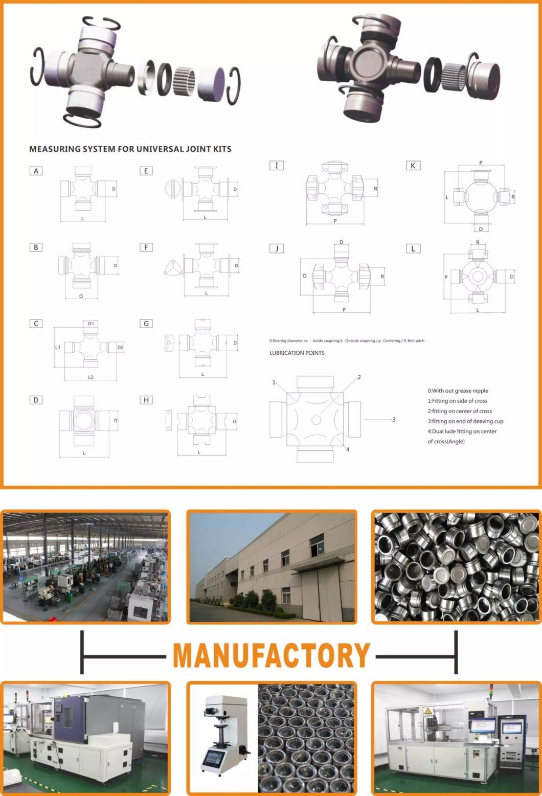 China High Quality DIN Standard 90 Degree Universal Joint 678.40 47.618X135mm Steering Universal Joint Spider Joint Cross Drive Shaft Cardan