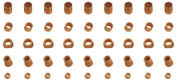 Oil Impregnated Sintered Brass Bushing