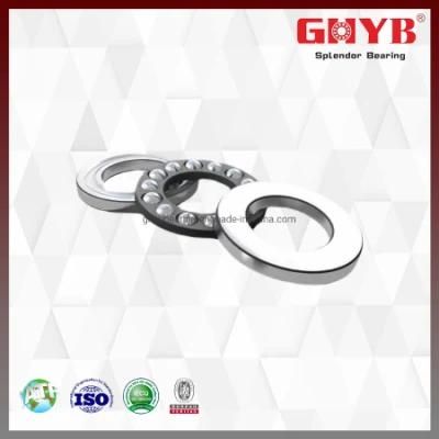 Distributor Industrial Fans Single Direction Bearings 51117 NTN NSK Koyo Thrust Ball Bearing with Steel Cage