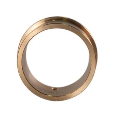 CNC Processing Brass Material Flange Bushing