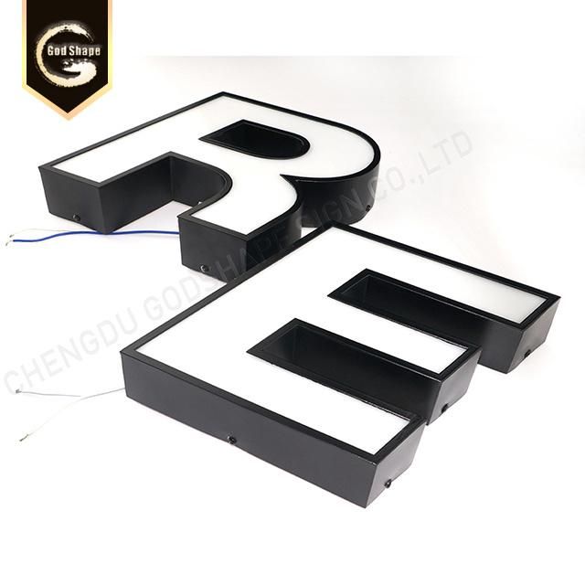3D LED Frontlit Illuminated Store Front Channel Letter Sign