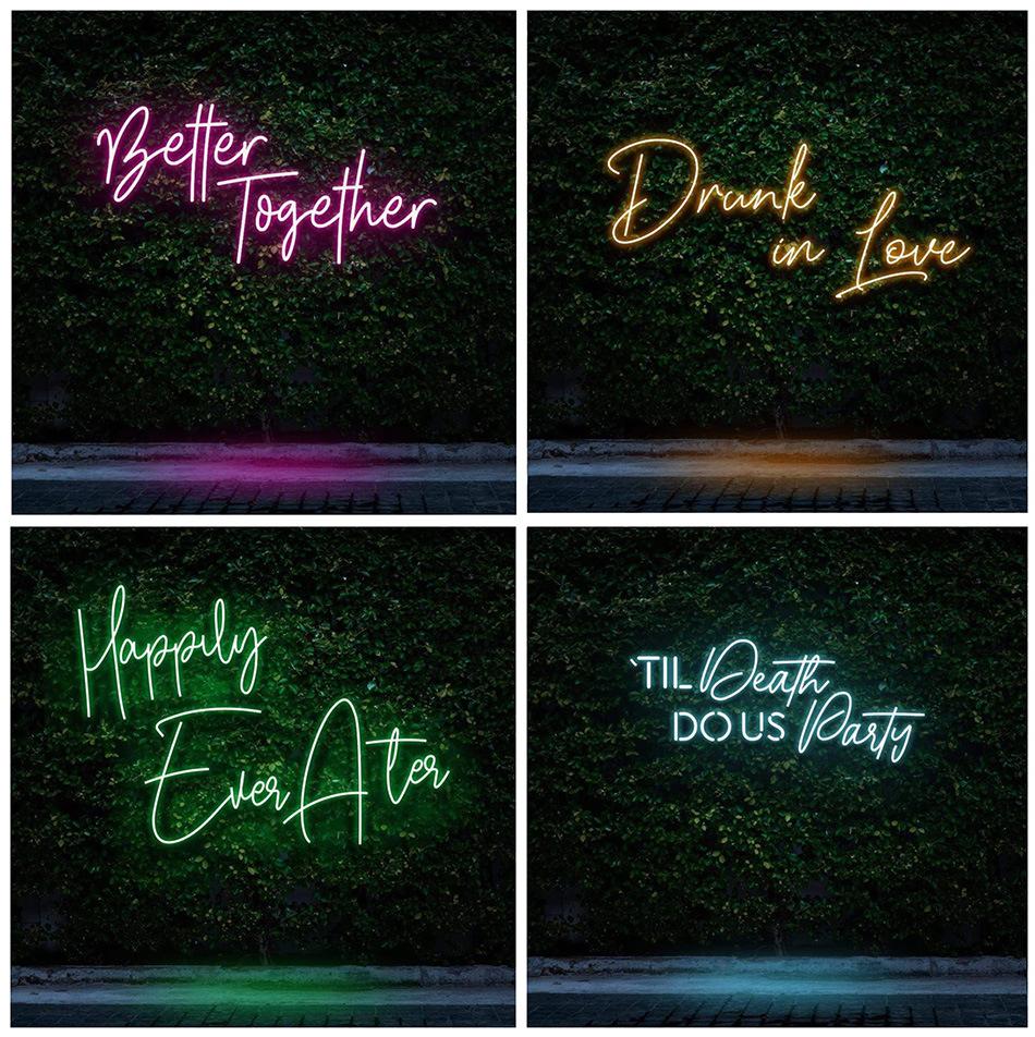 Customized LED Neon Light 12V Waterproof LED Flexible Strip DIY Holiday Decoration Lighting