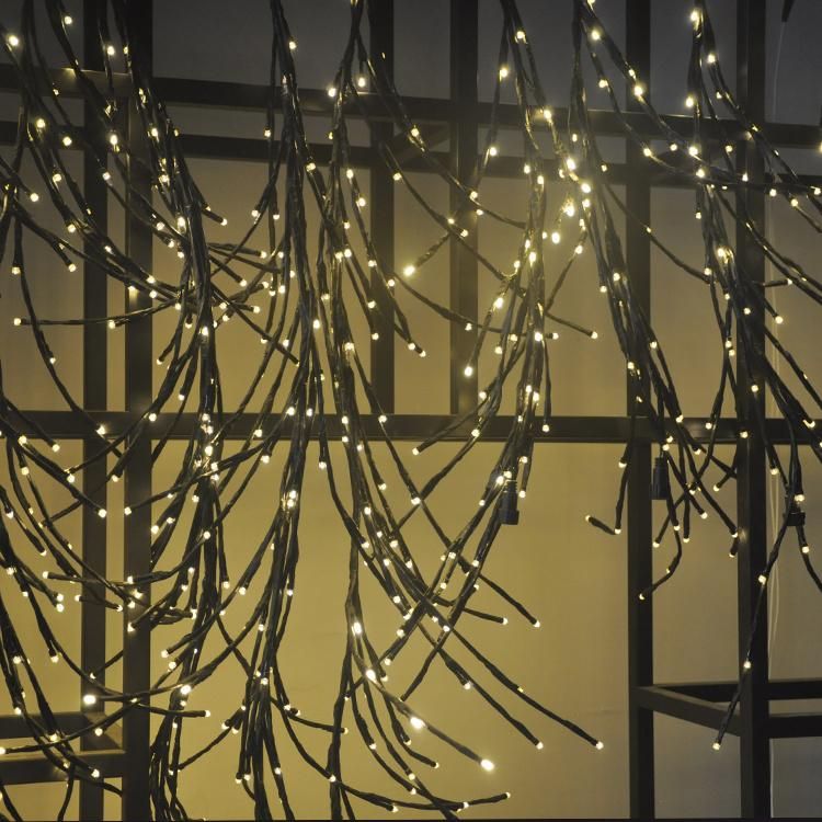 Outdoor Street Tree Light Decoration Smart Christmas Wrapped Tree Lighted Branches Lighted Trees