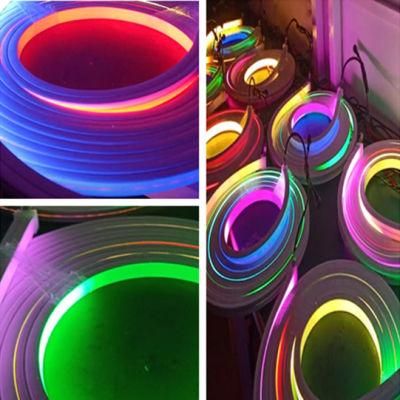 Factory 4 Channel DMX512 Addressable SMD5050 RGBW DC24V Pixel LED Neon Strip
