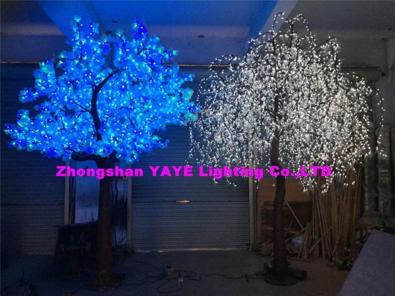 Yaye 2021 Hot Sell Competive Price CE/RoHS Outdoor/Indoor IP65 RGB LED Willow Tree Light with 2 Years Warranty