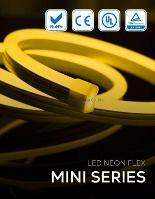 Silicone SMD2835 6500K LED Flexible Rope Neon Light Strip for Decorative Lighting