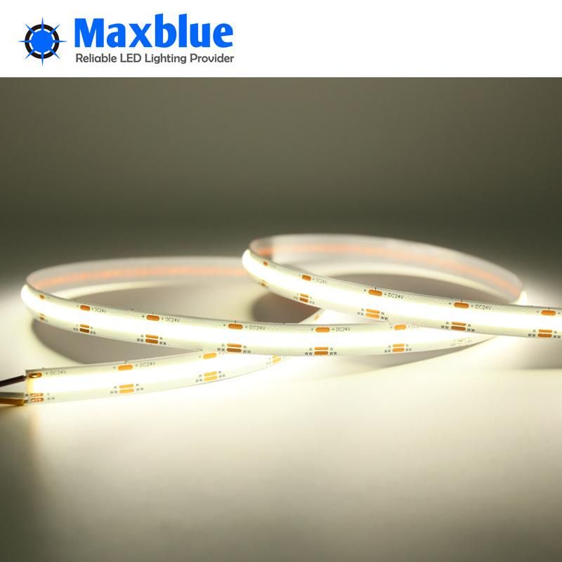 Wholesale 15W 576chips Dual White CCT Changeable COB LED Strip
