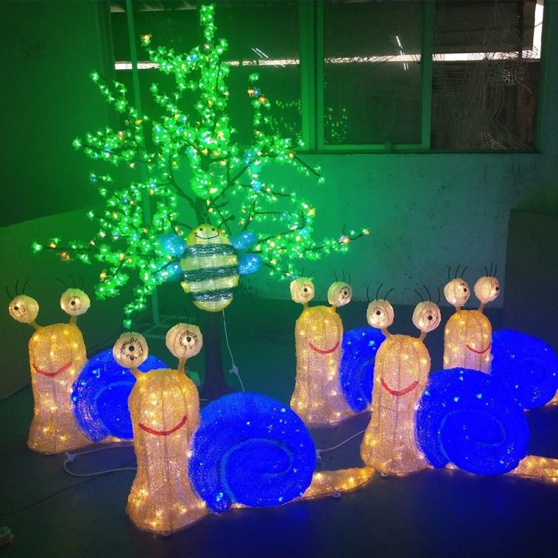 Hot Sale Holiday Park Decoration Lights LED Animal Motif Light