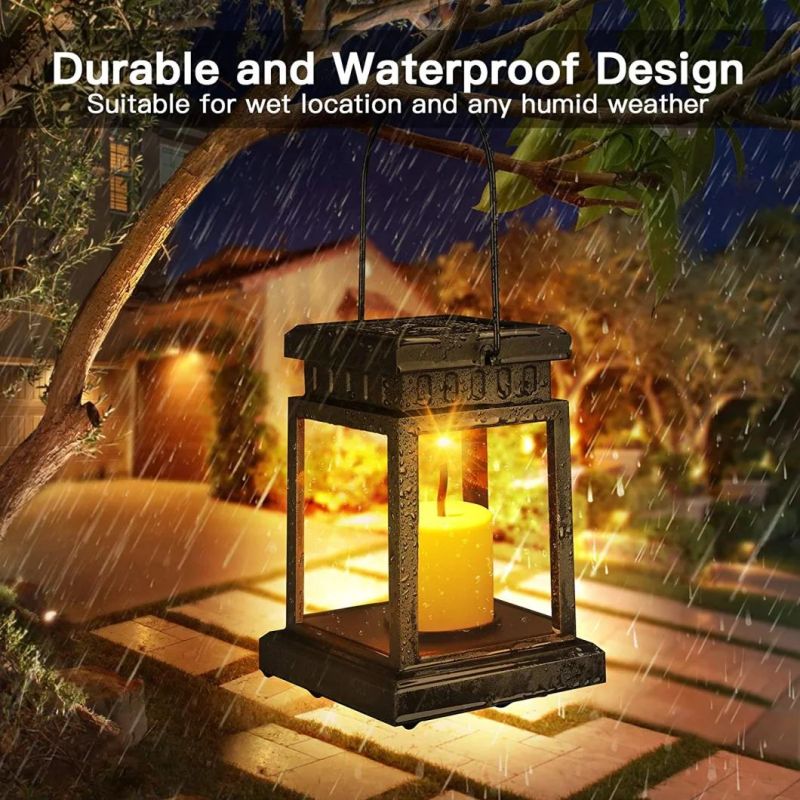 Solar Hanging Lantern Outdoor Solar Candle