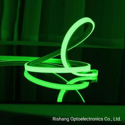 Waterproof Sign Tubes High Efficiency 24V White 4000K 120LEDs/M Flexible LED Mini Neon Strip with Full Color