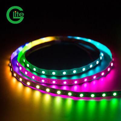 High Quality Addressable Ws2812 RGB 10mm 2812 Digital Strip Dream Color