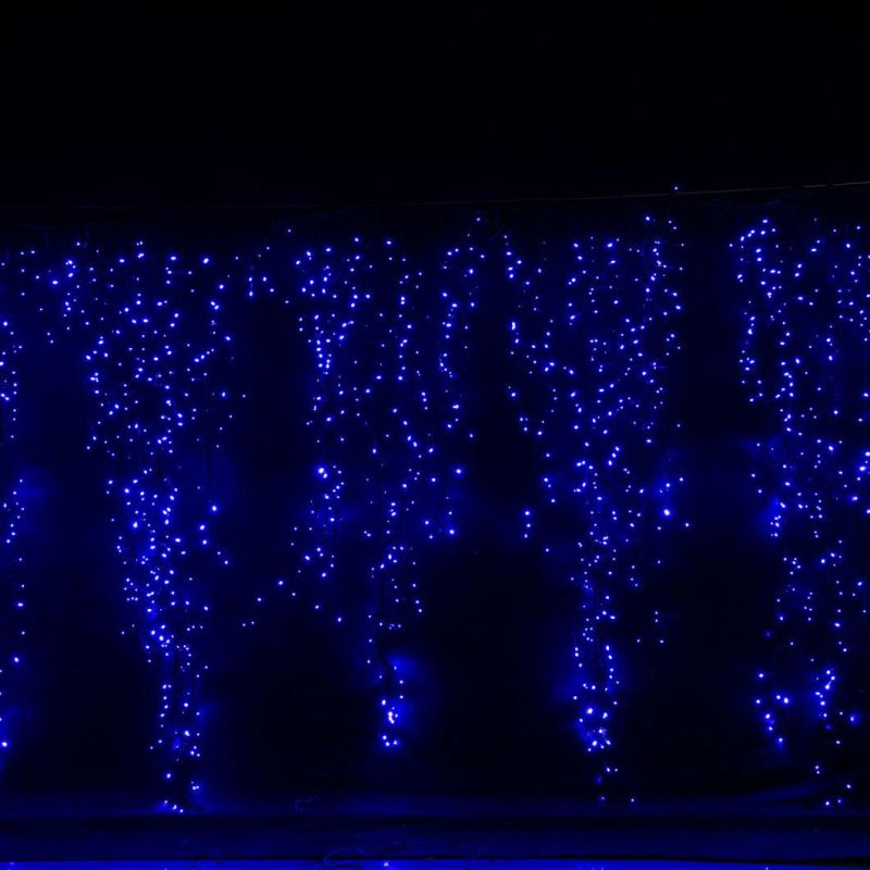 Outdoor LED Icicle Shape Christmas Decoration Lights for Project Installation
