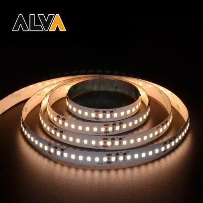 High Lumen 160PCS/M SMD2835 Flexible Rope Light 12V 24V LED Strip with TUV CE, IEC