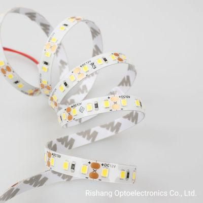Anti-UV Salt-Fog Proof 120LEDs DC12V White 2700K CE RoHS IP65 Waterproof Silicone Spraying Flexible LED Strip
