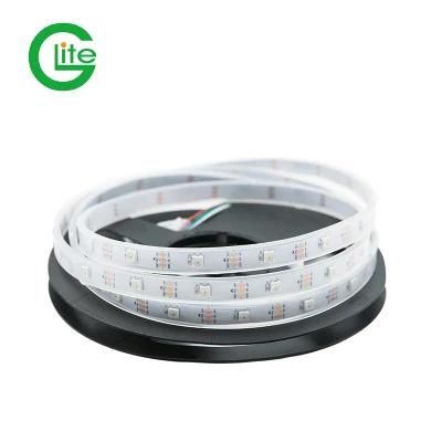 CE RoHS Certificate RGB Addressable Christmas Light Ws2812b 60LEDs Pixel LED Strip