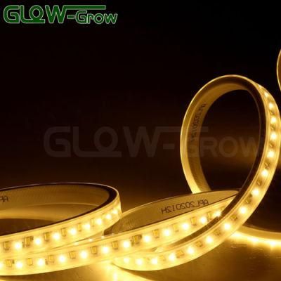 Dual Color White Red LED Rope Light Flexible LED 2835 Strip Light
