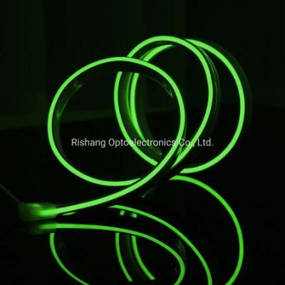 Waterproof 7.2W LED 12/24V SMD2835 Flexible LED Slim Neon Strip with Full Colors