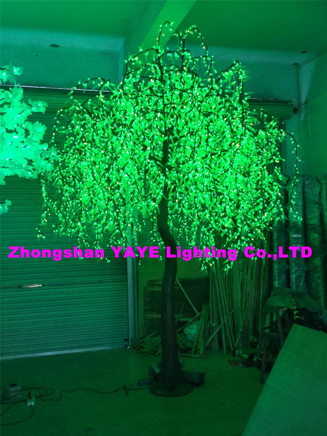 Yaye 2021 Hot Sell Outdoor/Indoor RGB LED Willow Tree/Maple Tree Lights with CE/RoHS