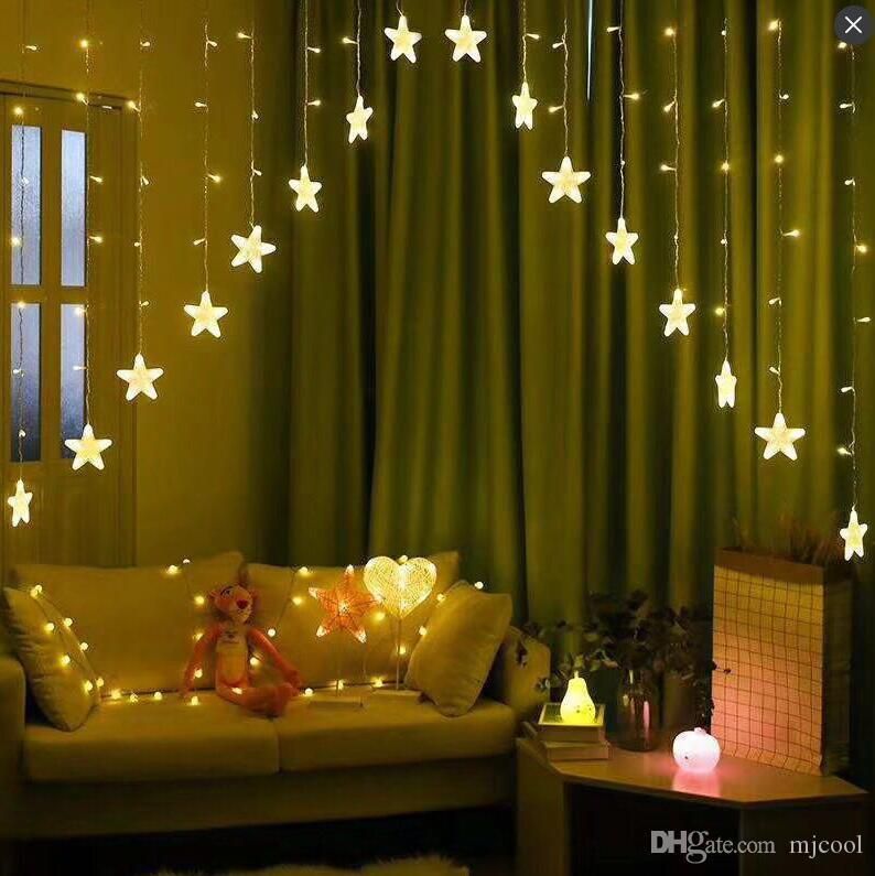 LED String Light LED Outdoor Waterproof Lighting Decoration LED Curtain Lights