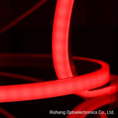 Waterproof Sign Tubes High Efficiency White 3000K-6500K 24V 120LEDs/M Flexible LED Mini Neon Strip with Full Color