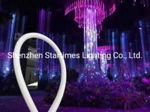 5 Years Warranty Manufacture LED Pixel Addressable Silicon 360 Degree Flexible Neon Rope Christmas Decoration Wedding Decoration LED Light