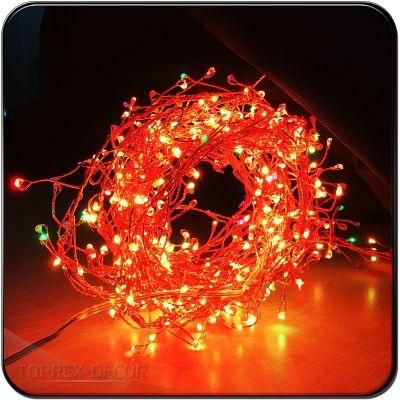 Flashing Wedding Waterproof Cool White 50 LED String Ball Warm Garland White Fairy Lights