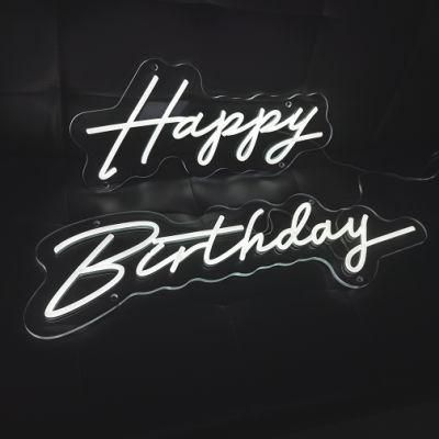 Neon Birthday Sign for All Happy Birthday Party Neon Light Decoration