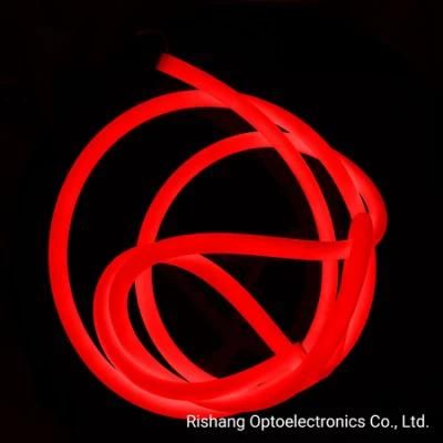360&deg; Multi-Color Rope Light Cold White 3000K Decorative Lighting LED Silicone Neon Flex Strip