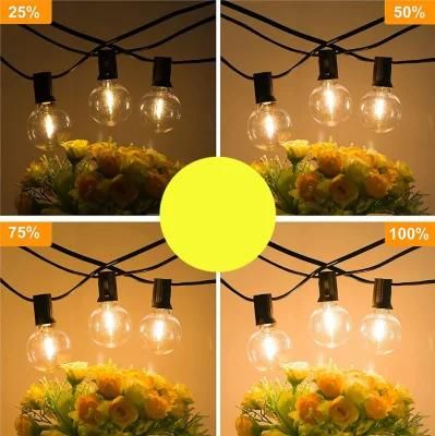 LED Outdoor String Lights Christmas Fairy Lights LED Solar String Lighting