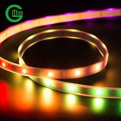 High Quality CE RoHS Digital LED Pixel Super Stable Signal for Decoration Addressable 5V Side View Ws2812 Strip