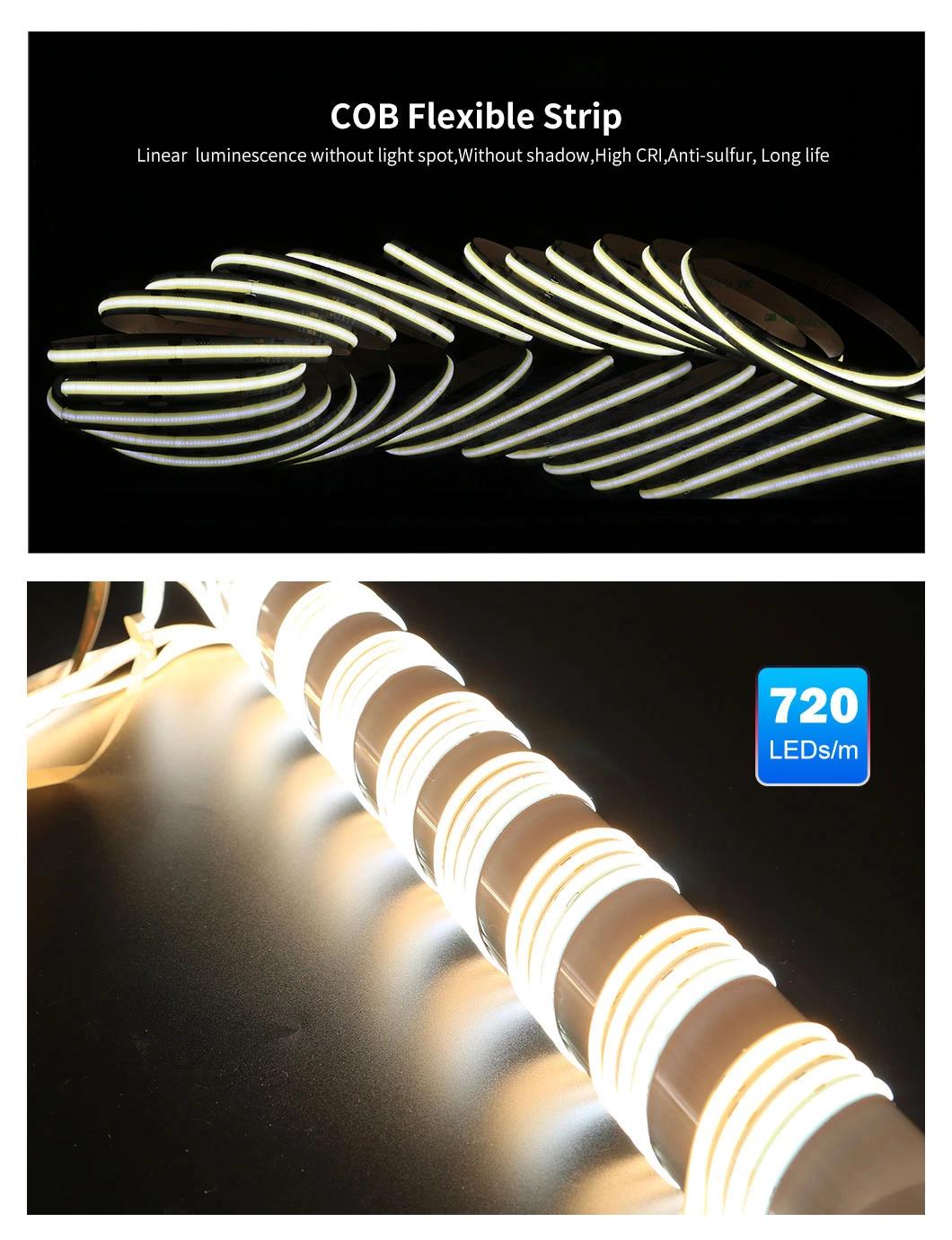 High Density CRI90 Wide Application Indoor Use COB Linear Lights