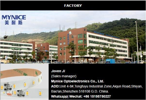 8mm 120LEDs/M 12V High Brightness SMD 3014 LED Light Strip