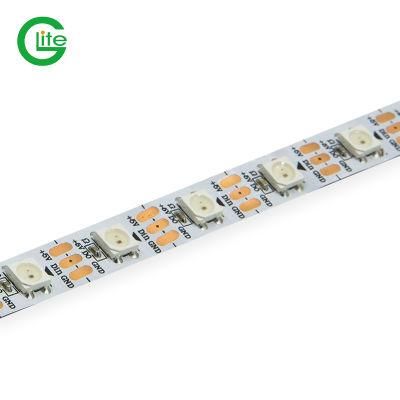 CE RoHS Addressable Ws2812 60LEDs Pixel Light 10mm Digital RGB LED Strip