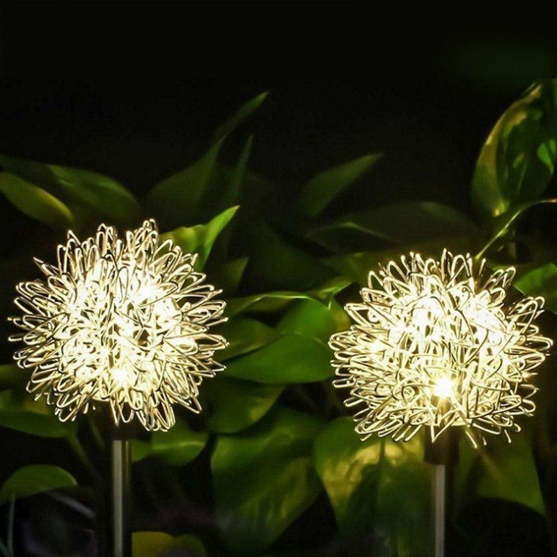 Outdoor LED Dandelion Decorative Lamp for Christmas Event Decorative