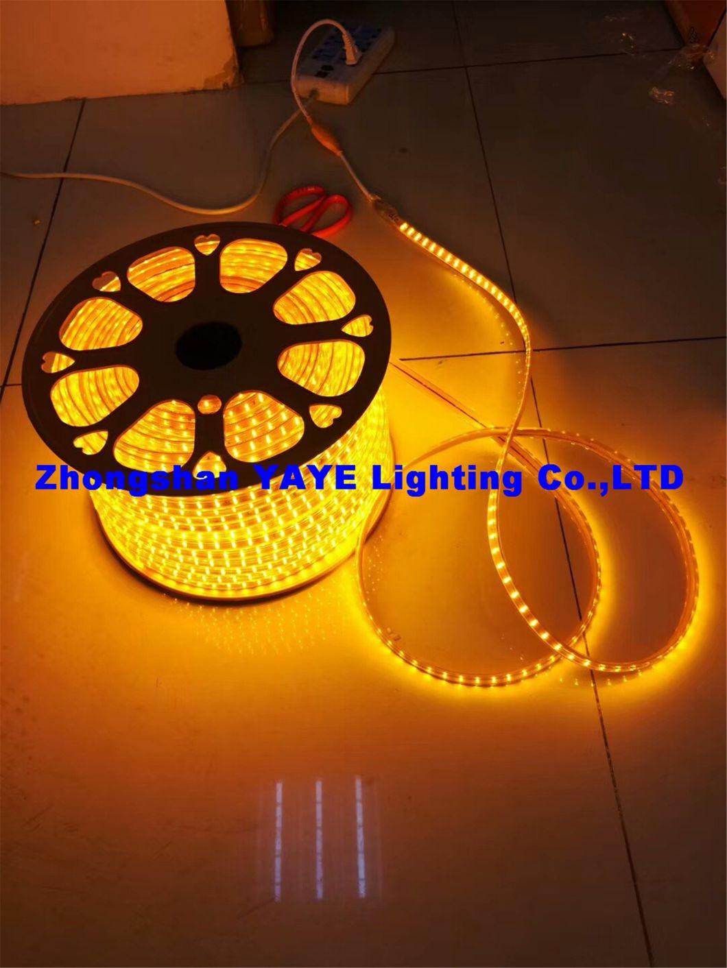 Yaye Hottest Sell Outdoor/Indoor Waterproof IP65 Rgby/RGB/R/Y/W/B/G Solar Decorative LED Christmas Holiday String Light for Home/ Garden/Street/ Yard/Party