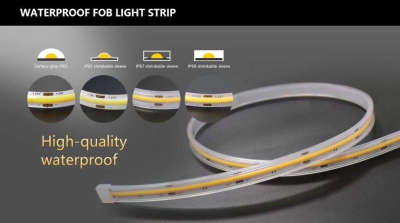 Ra90 COB Strip Lighting Dots-Free TV Back Light LED