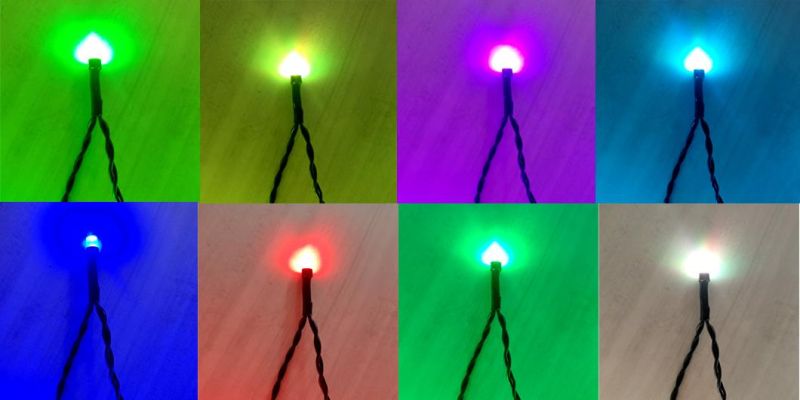 IP44 200LEDs Dimmable RGB Fairy Light Christmas LED Light String with Tuya Smart Music Sync for Wedding Home Room Party Decoration
