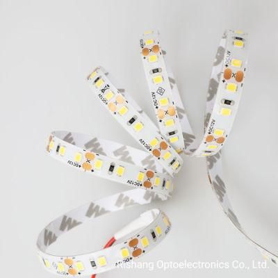 120LEDs/M DC12V White 3000K IP65 Waterproof Silicone Casing Flexible LED Strip with Excellent Temperature Stability
