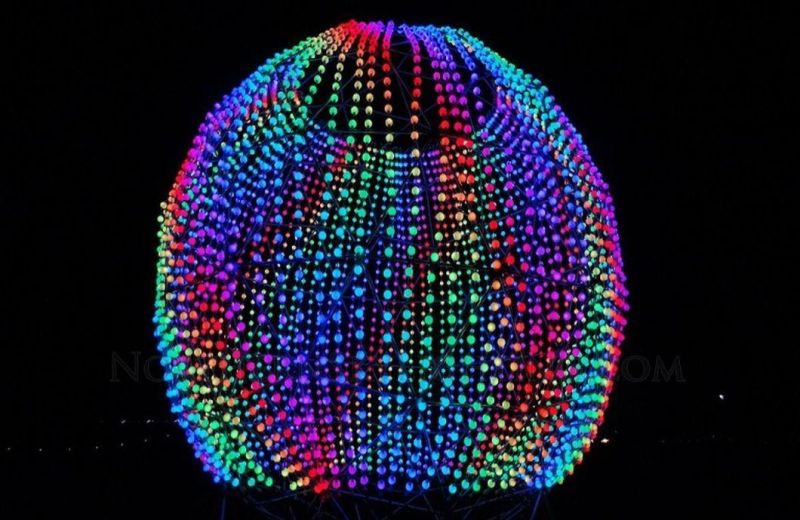 12VDC SMD5050 Mini RGB LED Pixel Point Light Source for Theme Park Lighting