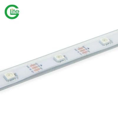High Quality CE RoHS Ws2812 Addressable Pixel Strip 5V 60LEDs Per Meter