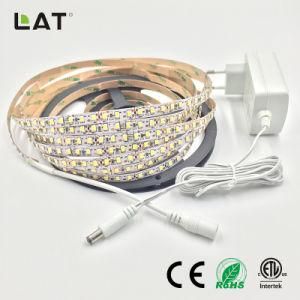 High Brightness DC12V 24V IP20 SMD2835 Ww Cw 5m 120LEDs Flexible LED Strip Tape Ce ETL UL