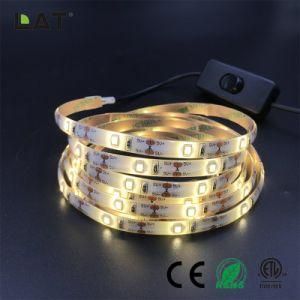 DC5V IP20 IP65 LED 2835 3m 30 60 120LEDs Ww Strip Tape Back Light USB for TV Computer Ce ETL UL